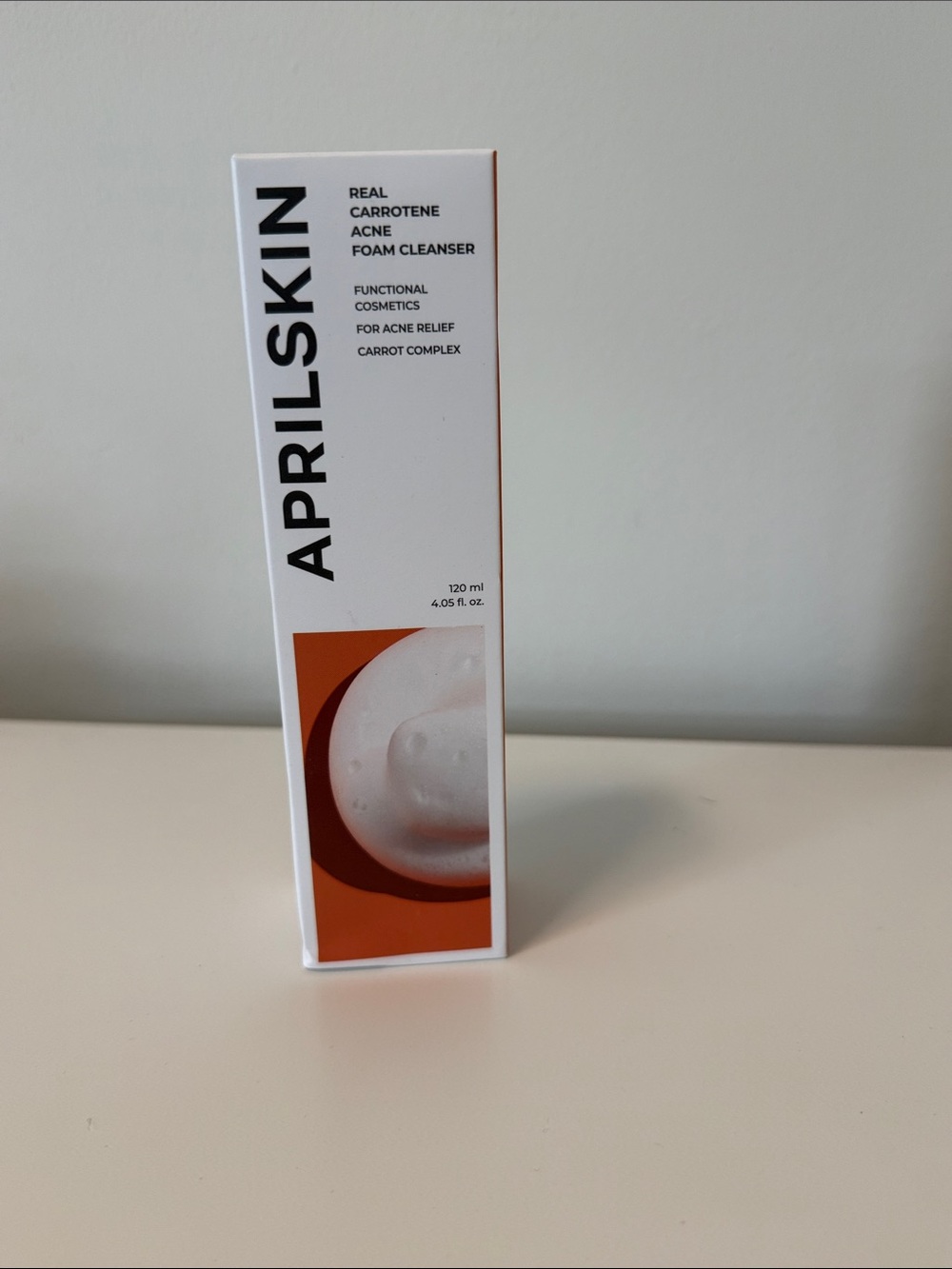 Aprilskin Real Carrotene Acne Foam Cleanser -